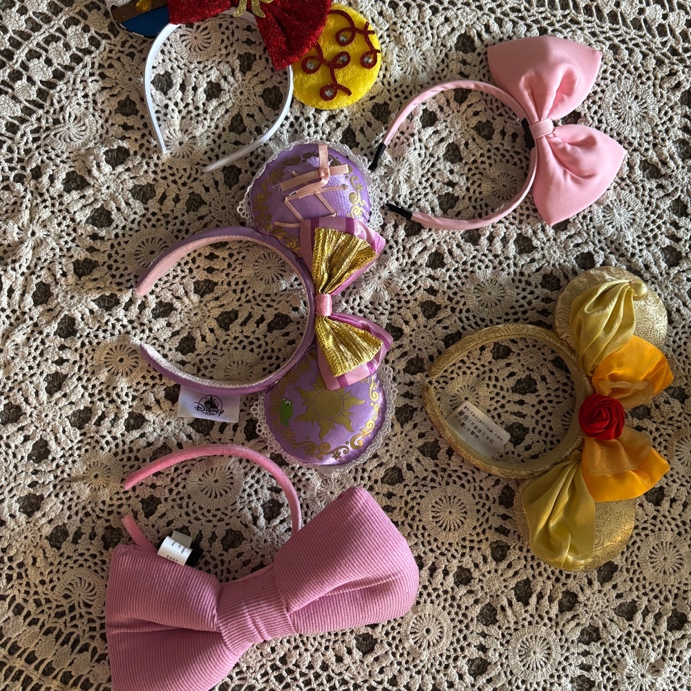 Disney Ears Bundle - Rapunzel Jessie Daisy Belle Bo Peep